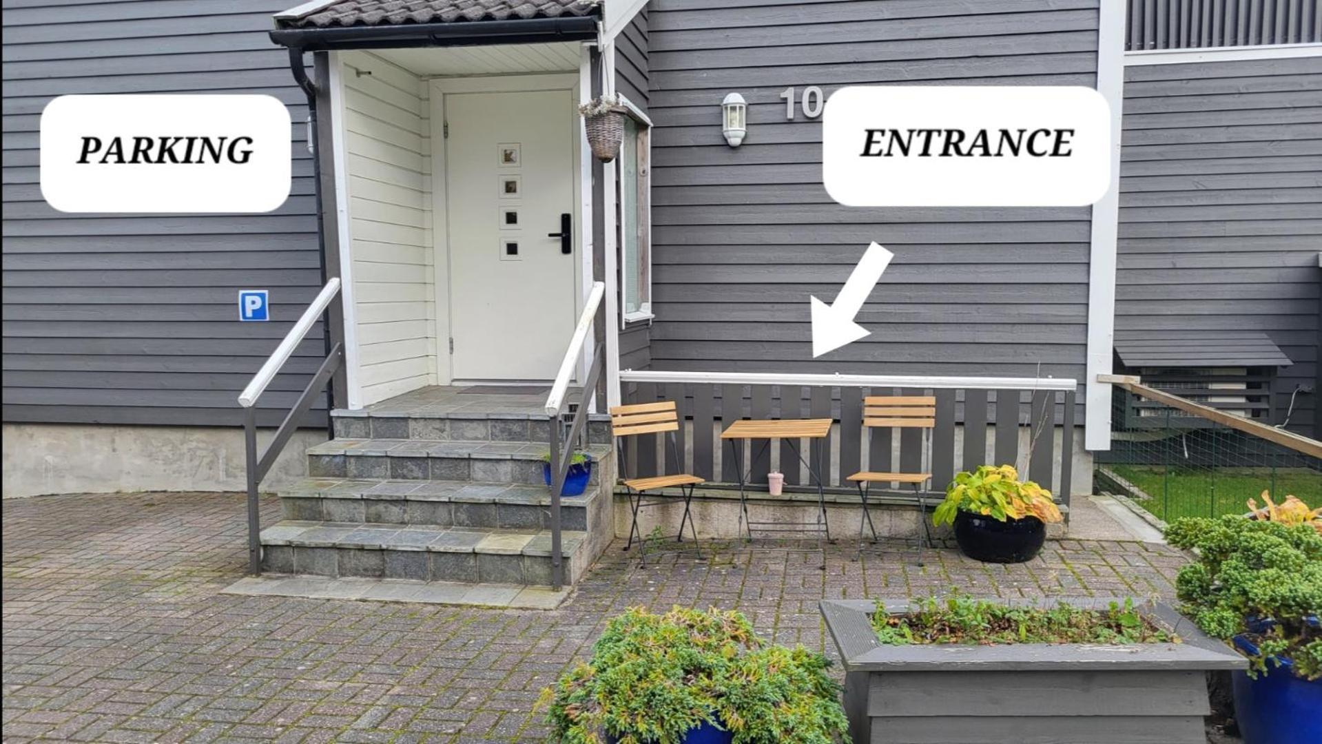 Fin Leilighet I Stille Og Rolig Omrade Med Gratis Privat Parkering! Ставангер Екстериор снимка